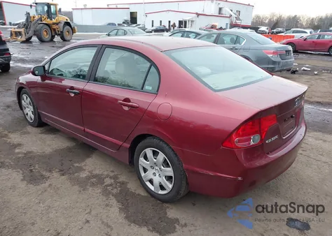 2008 Honda Civic Lx from USA, damaged, VIN 1HGFA16518L007817